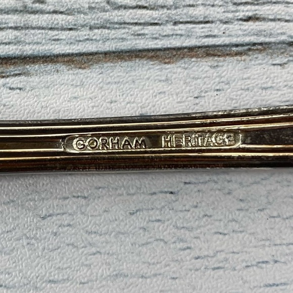 Gorham Silver and Gold Cake Server - Picture 9 of 12